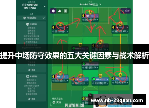 提升中场防守效果的五大关键因素与战术解析